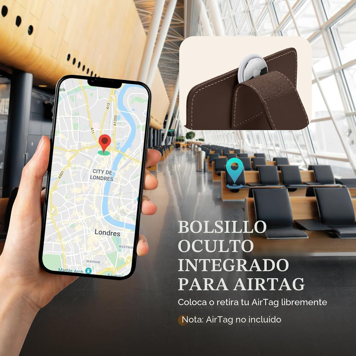 ALLIVE Portapasaportes para viajes, portapasaportes Rfid para mujer...