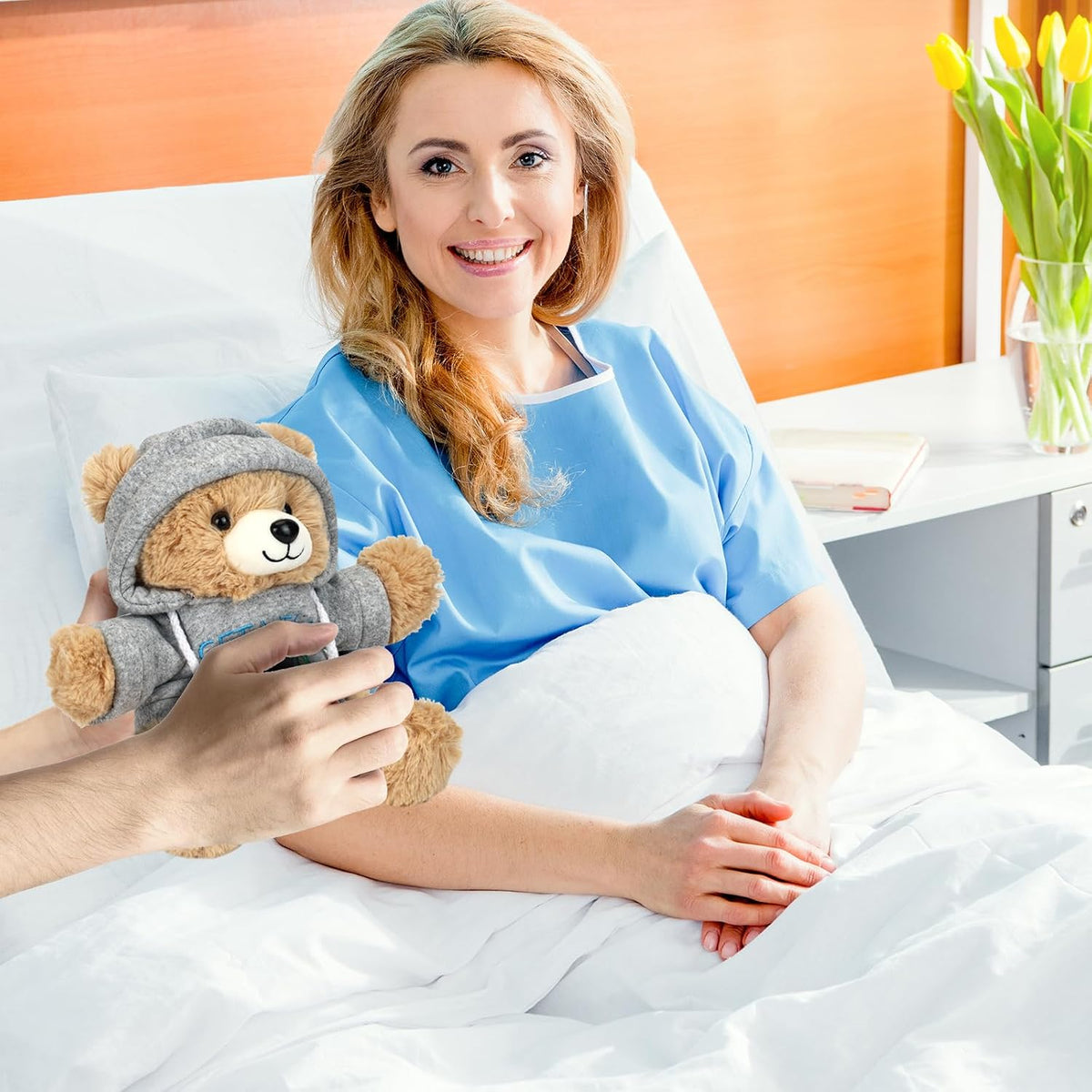 Osacoe Get Well Soon Oso de Peluche Animal de Felpa con Caja de Reg...