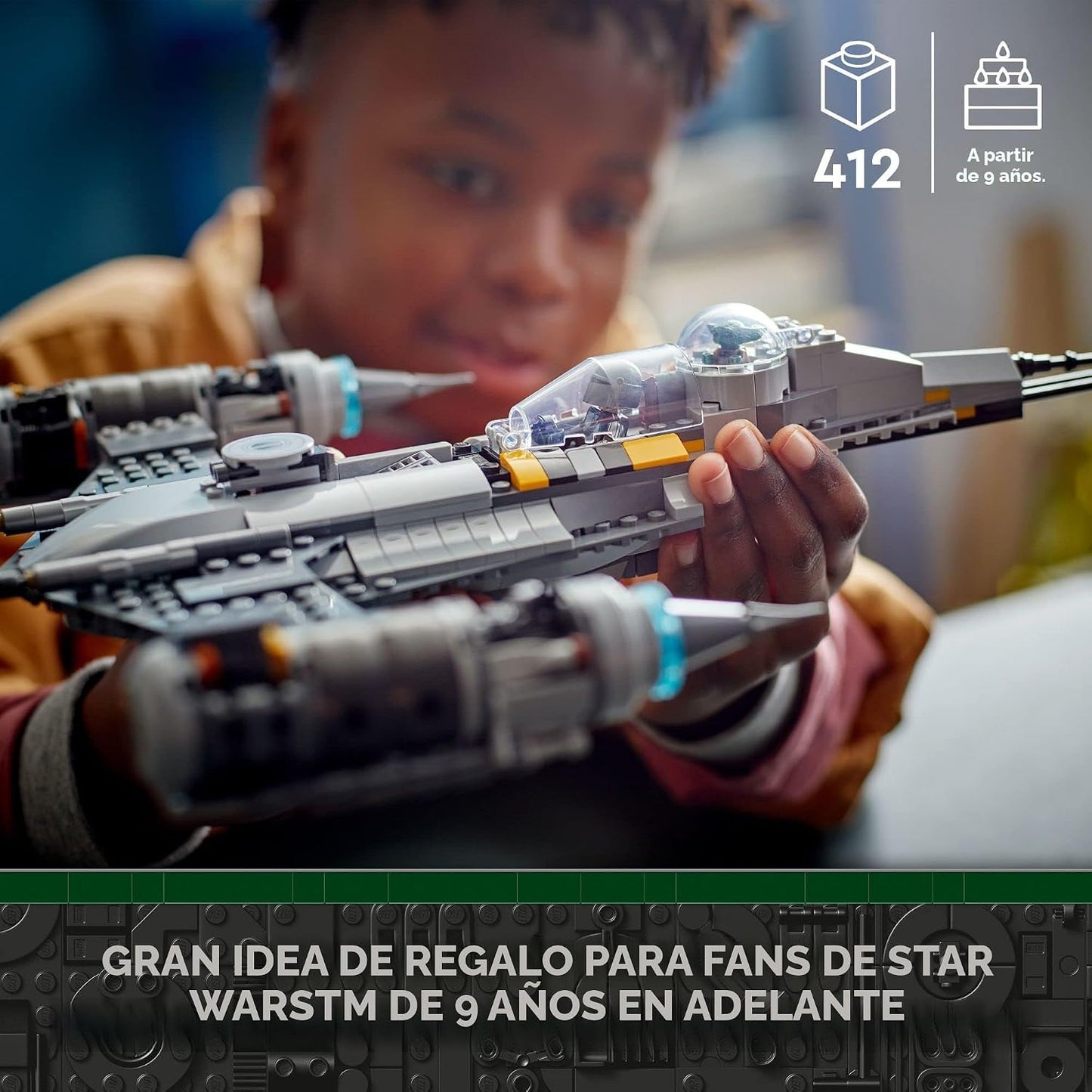 LEGO Star Wars The Mandalorian's N-1 Starfighter 75325 - Juego...