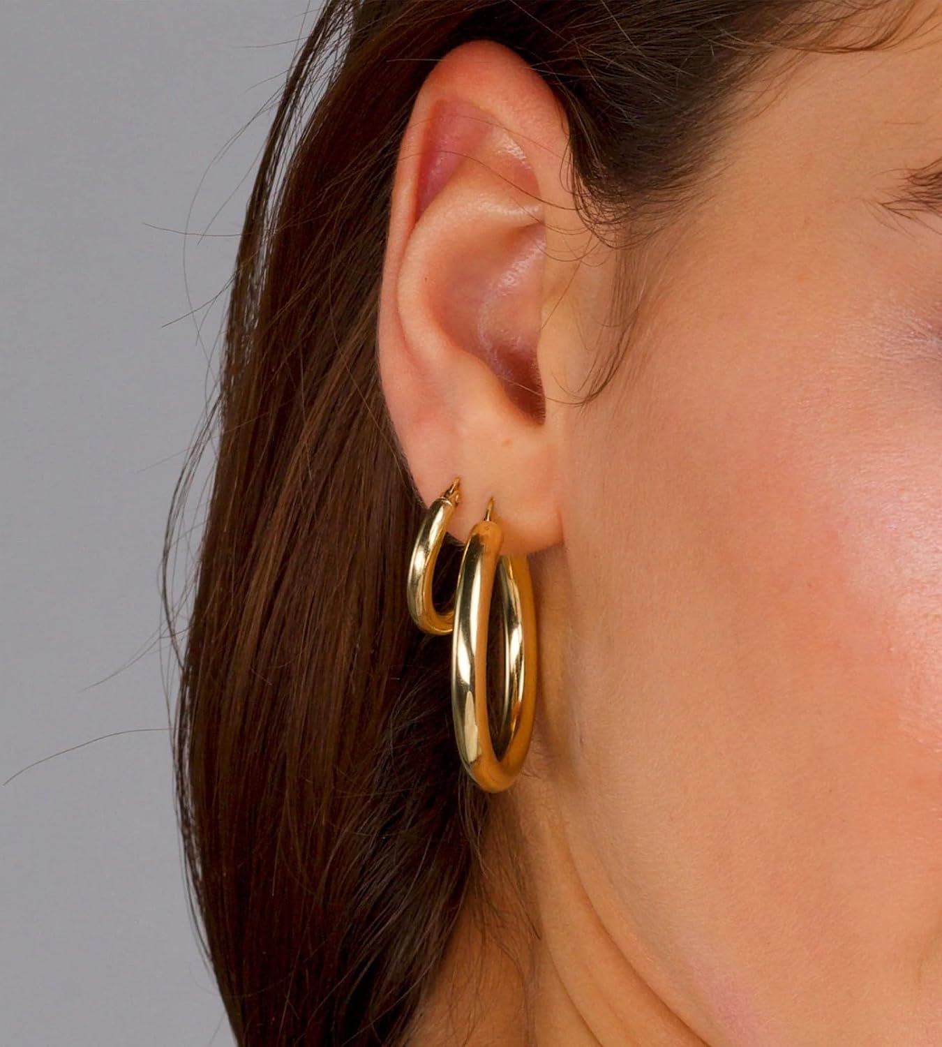 Conjunto de Aretes de Aro Dorados para Mujeres, 18 Pares Hipoalergé...