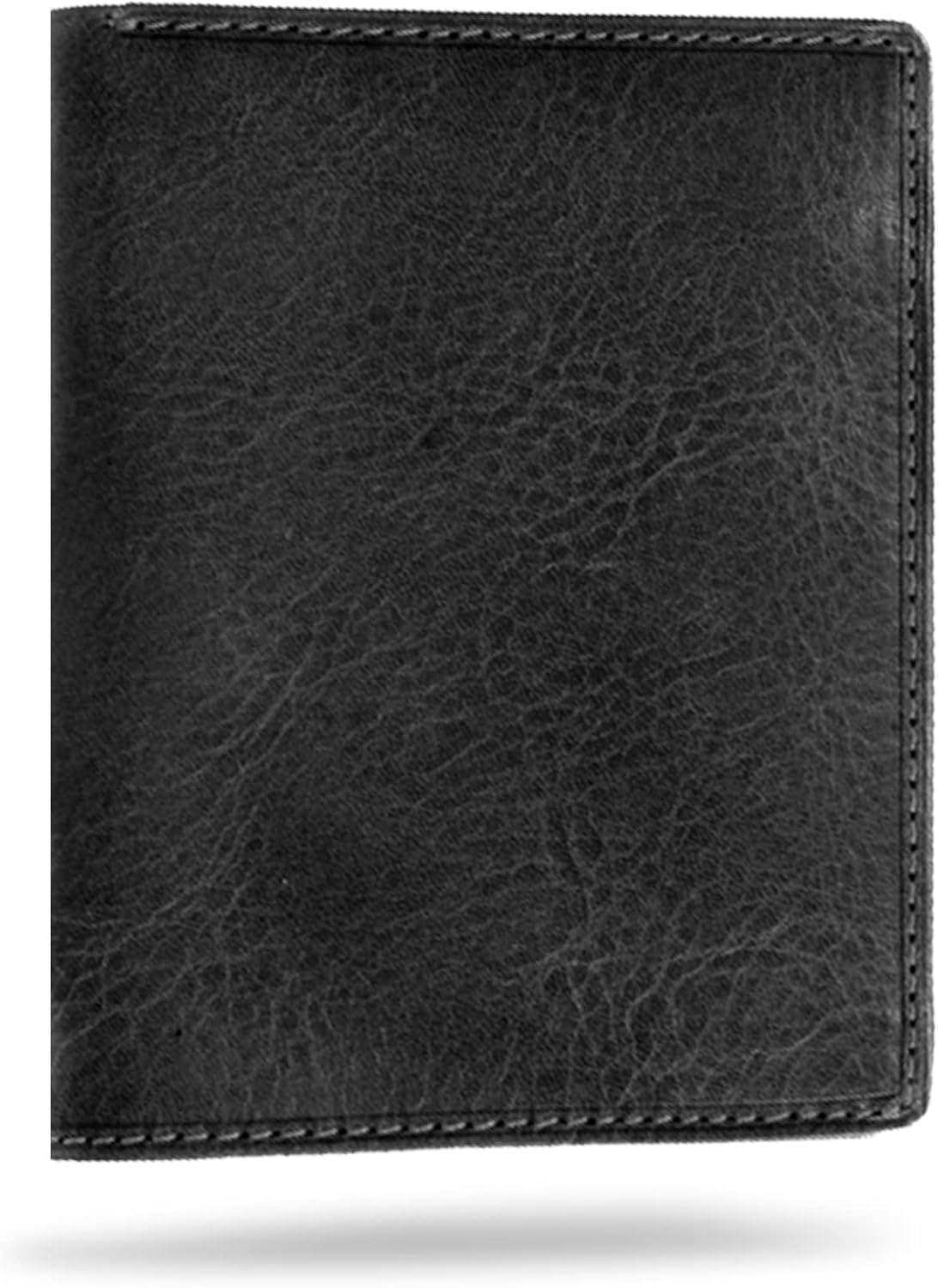 Tony Perotti Billetera plegable de cuero italiano para hombre con s...