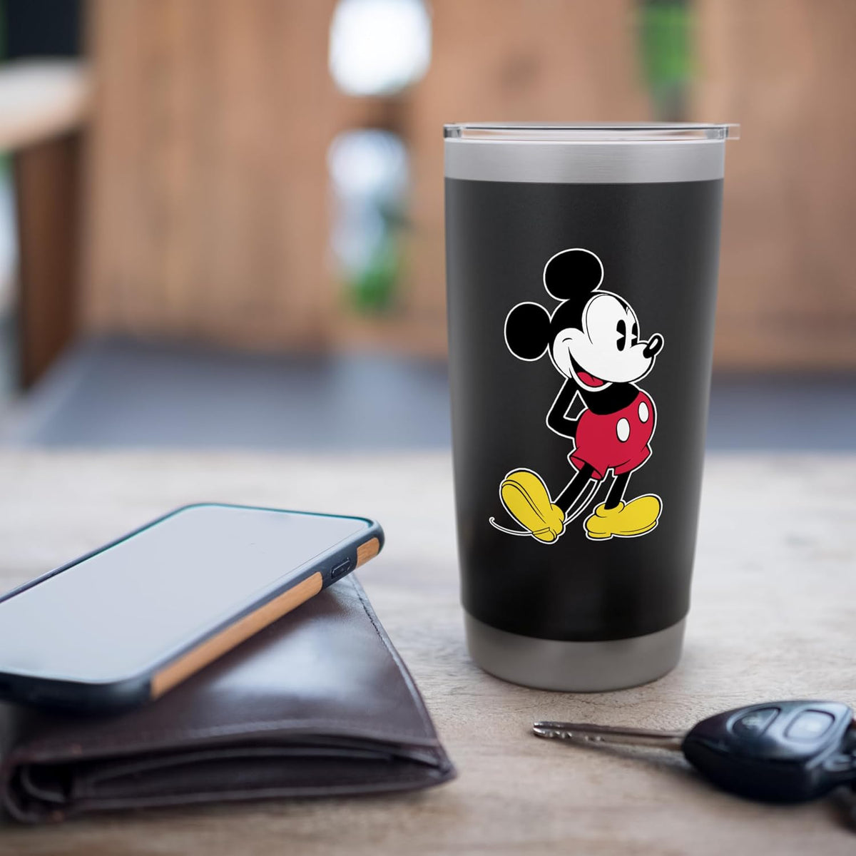 Disney Mickey Mouse Classic Pose - Vaso aislado de acero inoxidable
