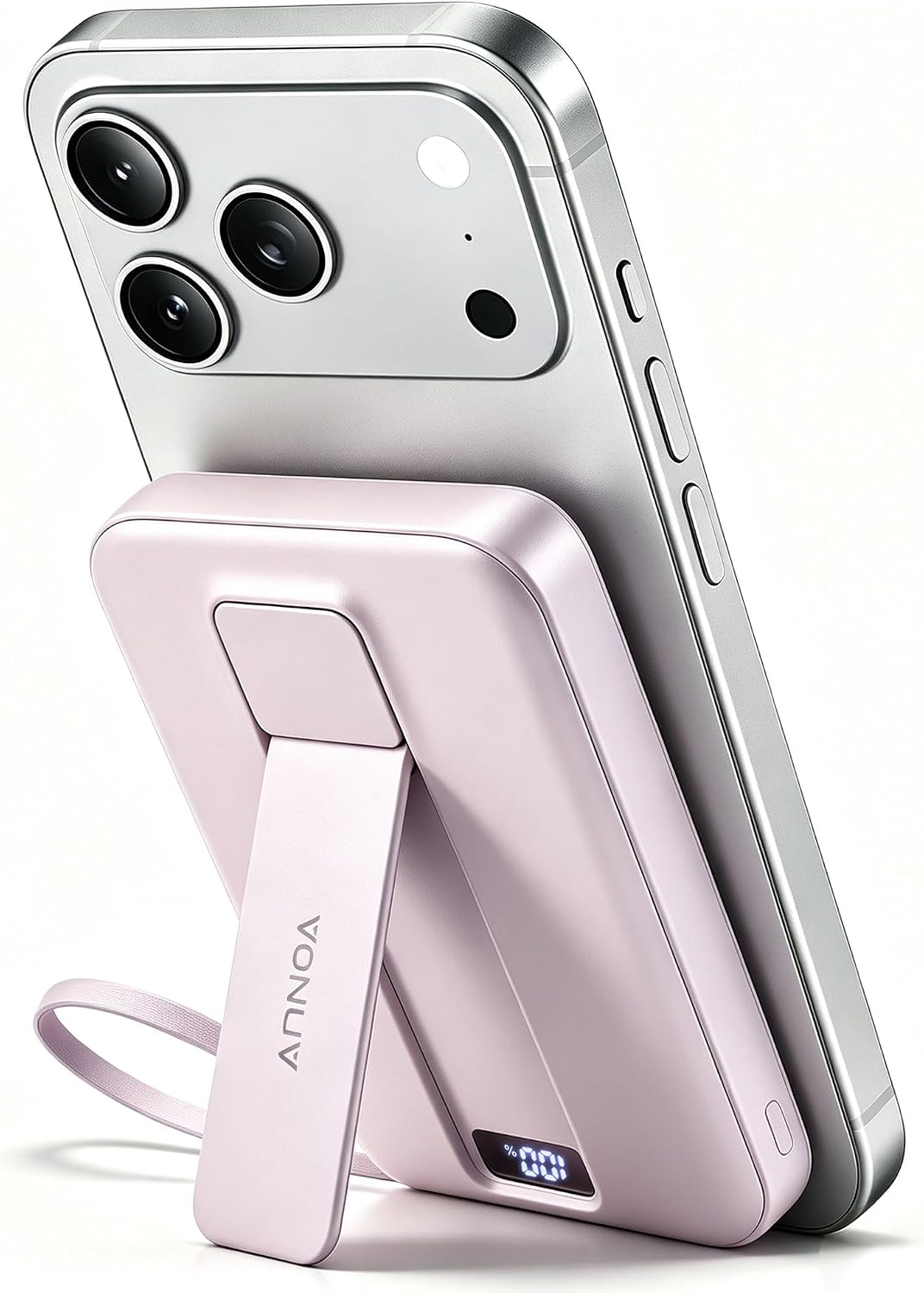VONUV Batería externa magnética de 10000 mAh, cargador rápido con c...