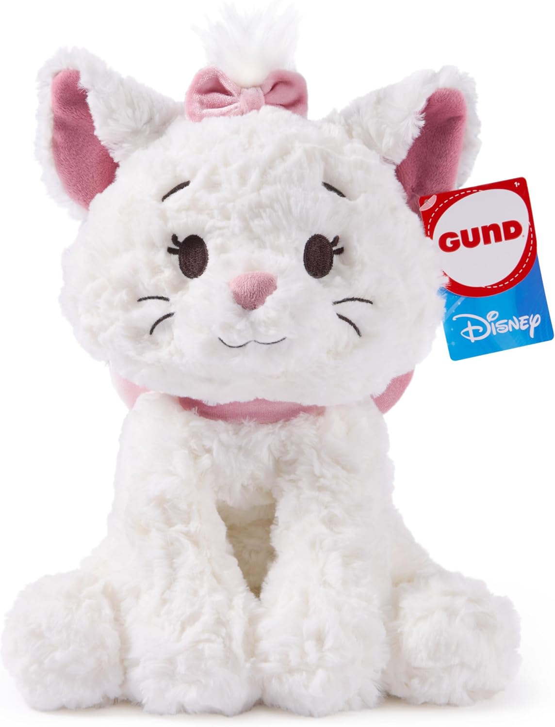 GUND Disney Cozys Collection Marie - Peluche de gatito de 10 pulgad...