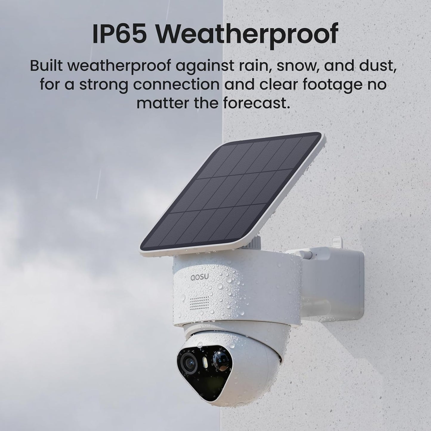 aosu T2 Ultra 4K cámara de seguridad inalámbrica al aire libre, det...
