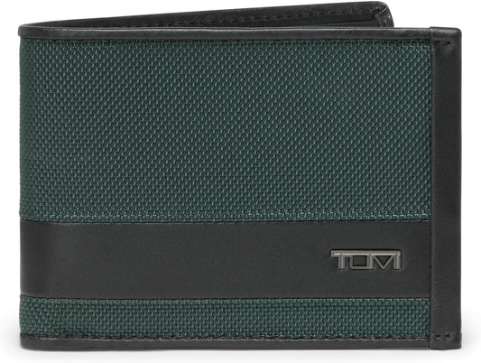 TUMI - Billetera doble Alpha - Billetera premium para hombre - Segu...