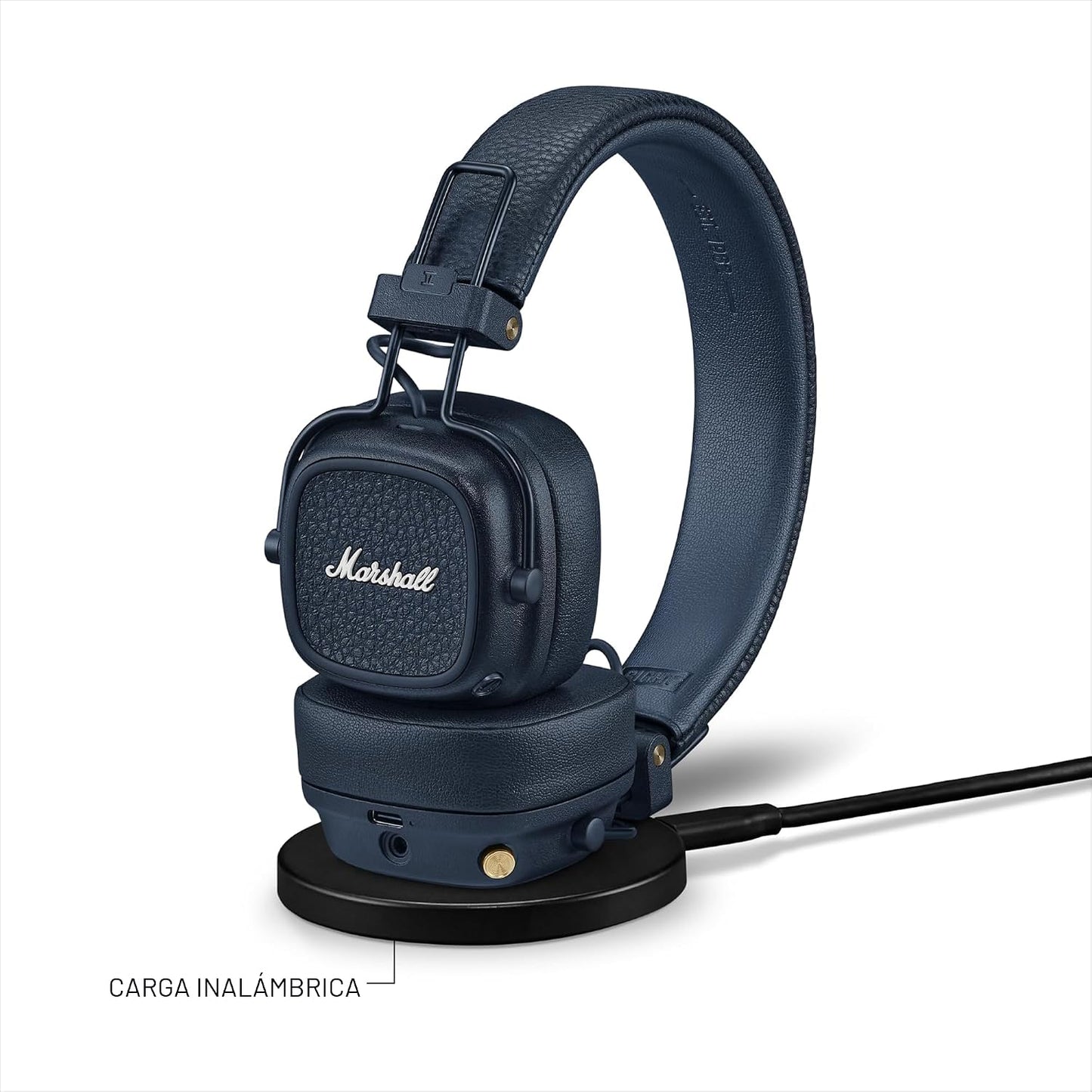 Marshall Major V - Auriculares inalámbricos Bluetooth para la oreja...