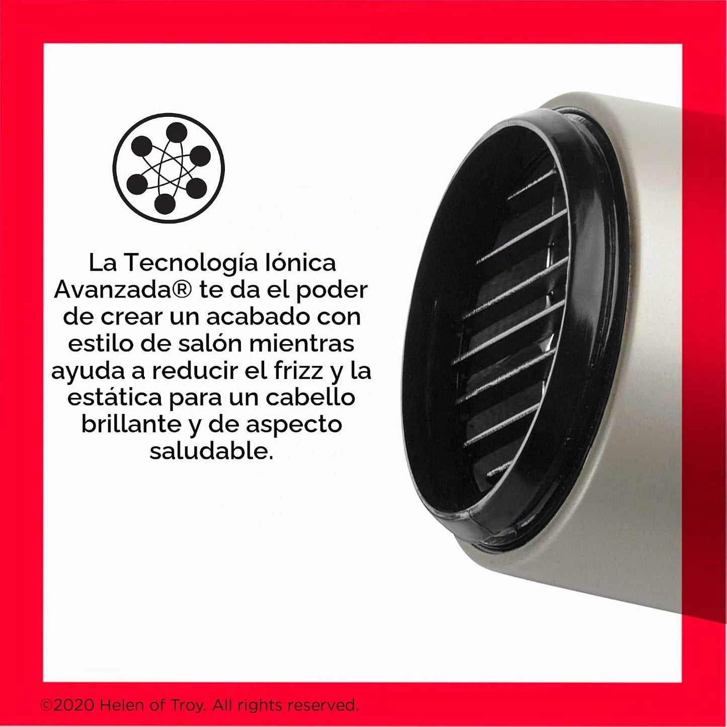 Revlon 1875 W Secador de pelo turbo voluminizador | Diseñado para m...