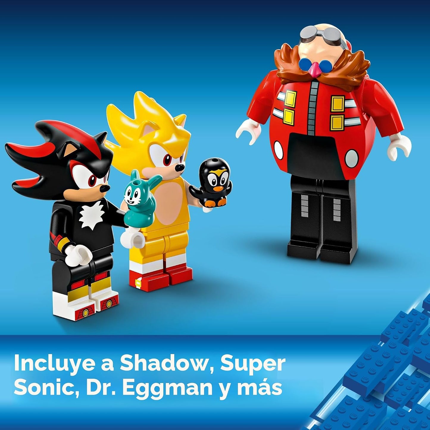 LEGO Sonic The Hedgehog: Super Sonic vs. Egg Drillster - Juguete de...