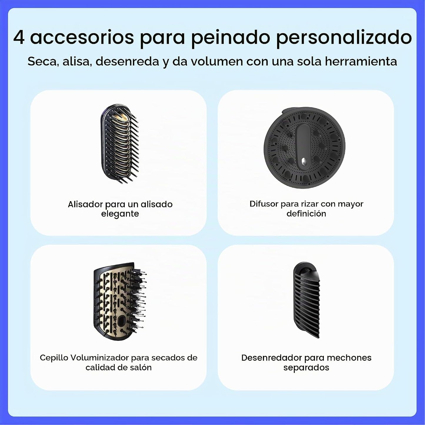 Sistema de peinado Conair DigitalAire, secado y peinado 4 en 1, 160...