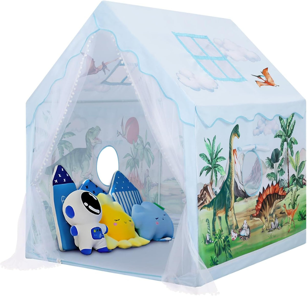 Tienda de campaña para niños y niñas, casa de juegos portátil para...