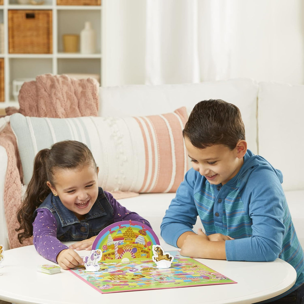 Hasbro Gaming Candy Land Unicorn Edition - Juego de mesa preescolar...