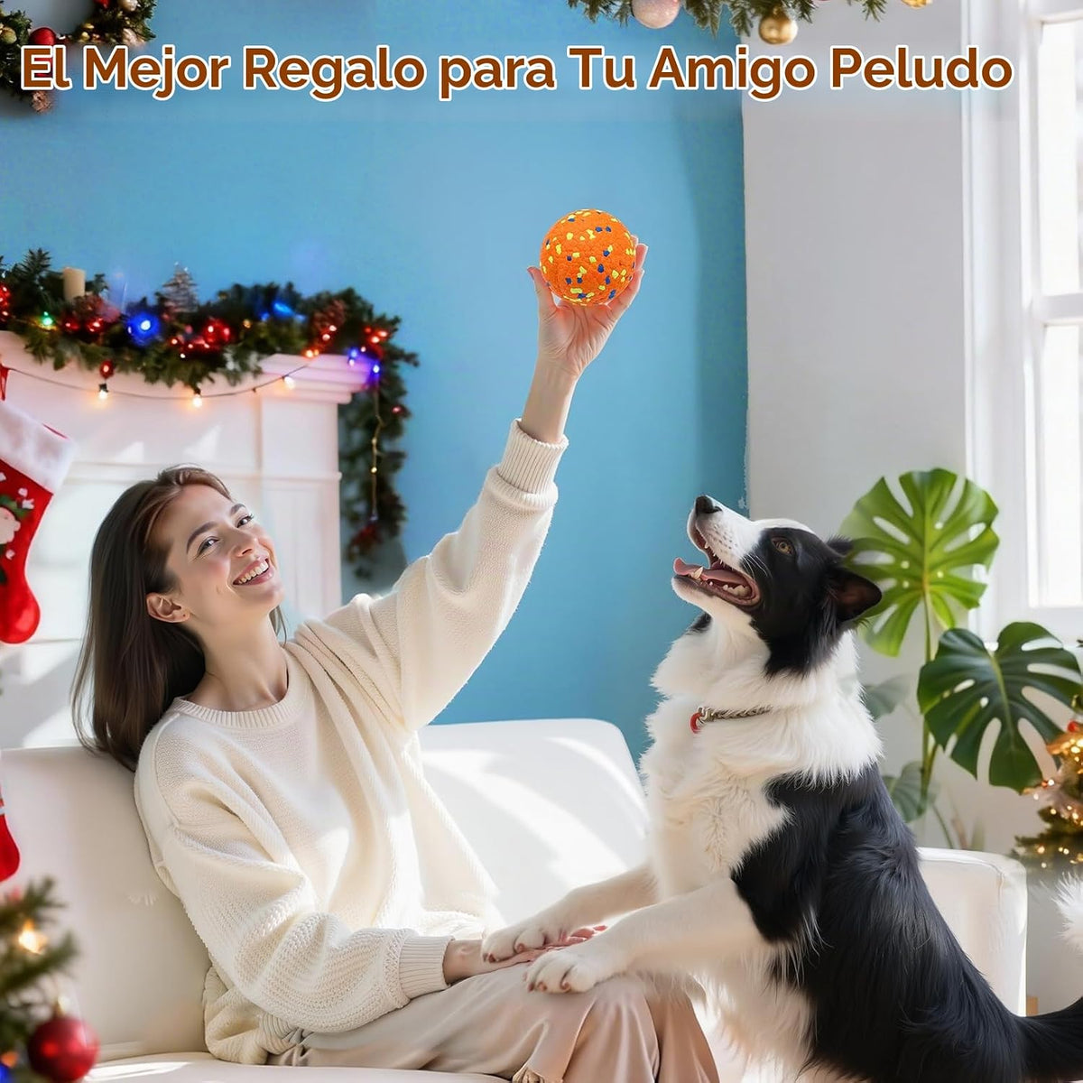Kimee ETPU - Pelotas de tenis indestructibles para masticadores agr...