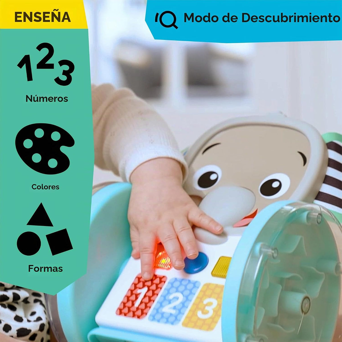 Juguete de bebé para gatear Earl de Baby Einstein Chase &amp; Tap,...