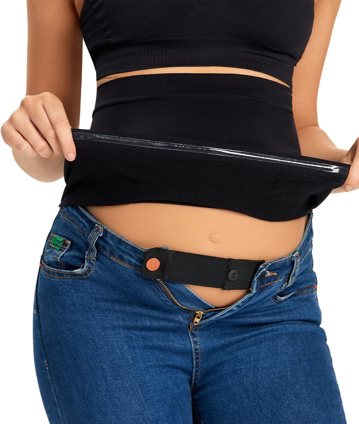 KUNINDOME - Combinación de extensores de camisas para maternidad y...
