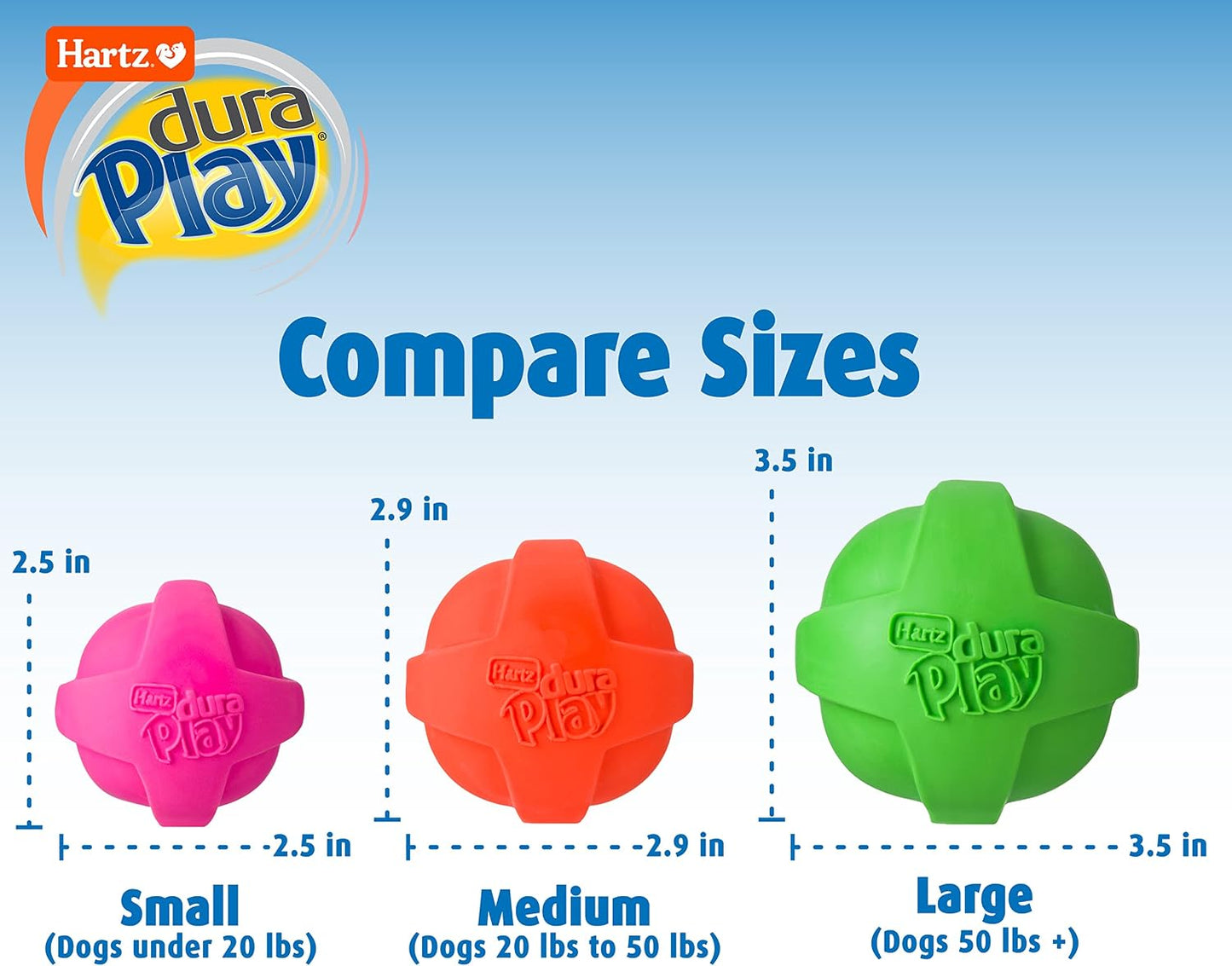 Hartz DuraPlay - Juguetes perfumados para perros con aroma a tocino...
