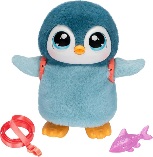 Little Live Pets Walking Penguin My Pet Waddles, pingüino de peluch...