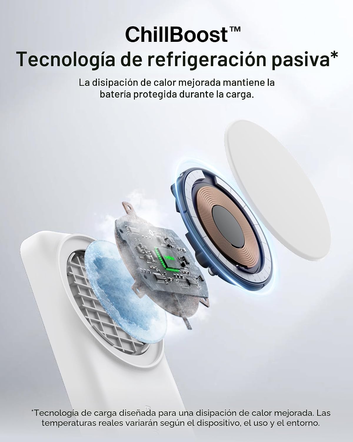 Belkin Qi2.2 25W inalámbrico 3 en 1 estación de carga rápida plegab...