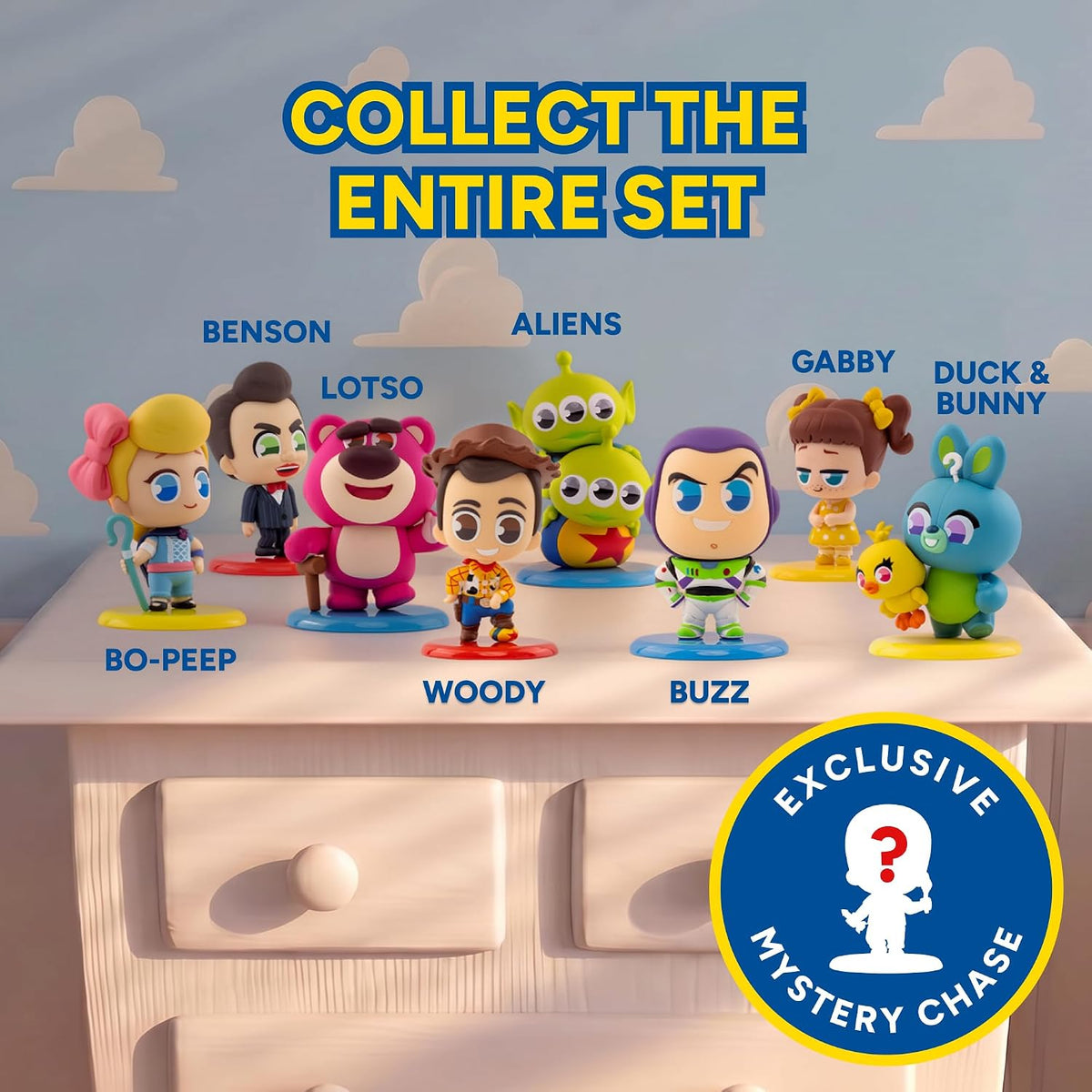 YuMe Toy Story Cosbi - Mini figura coleccionable y accesorios | Caj...