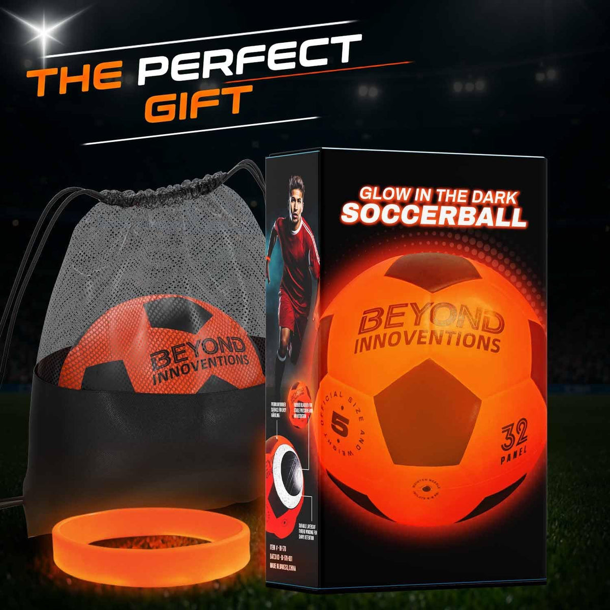 Balón de fútbol iluminado, regalos de fútbol para niños y niñas de...