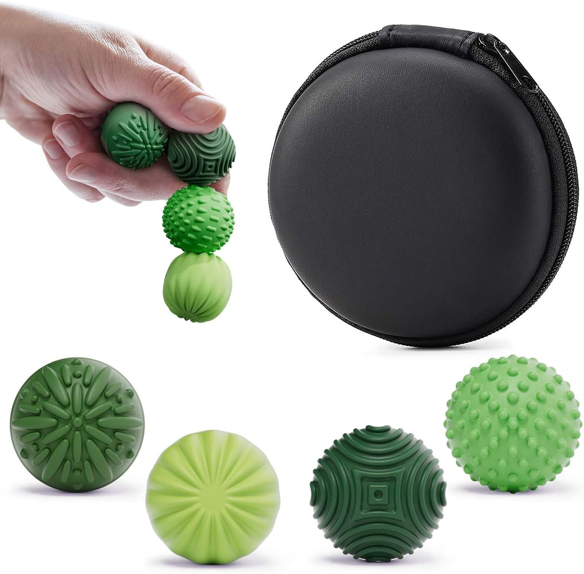 luckdoor Bolas Magnéticas de Silicona Fidget para Adultos y Adolesc...