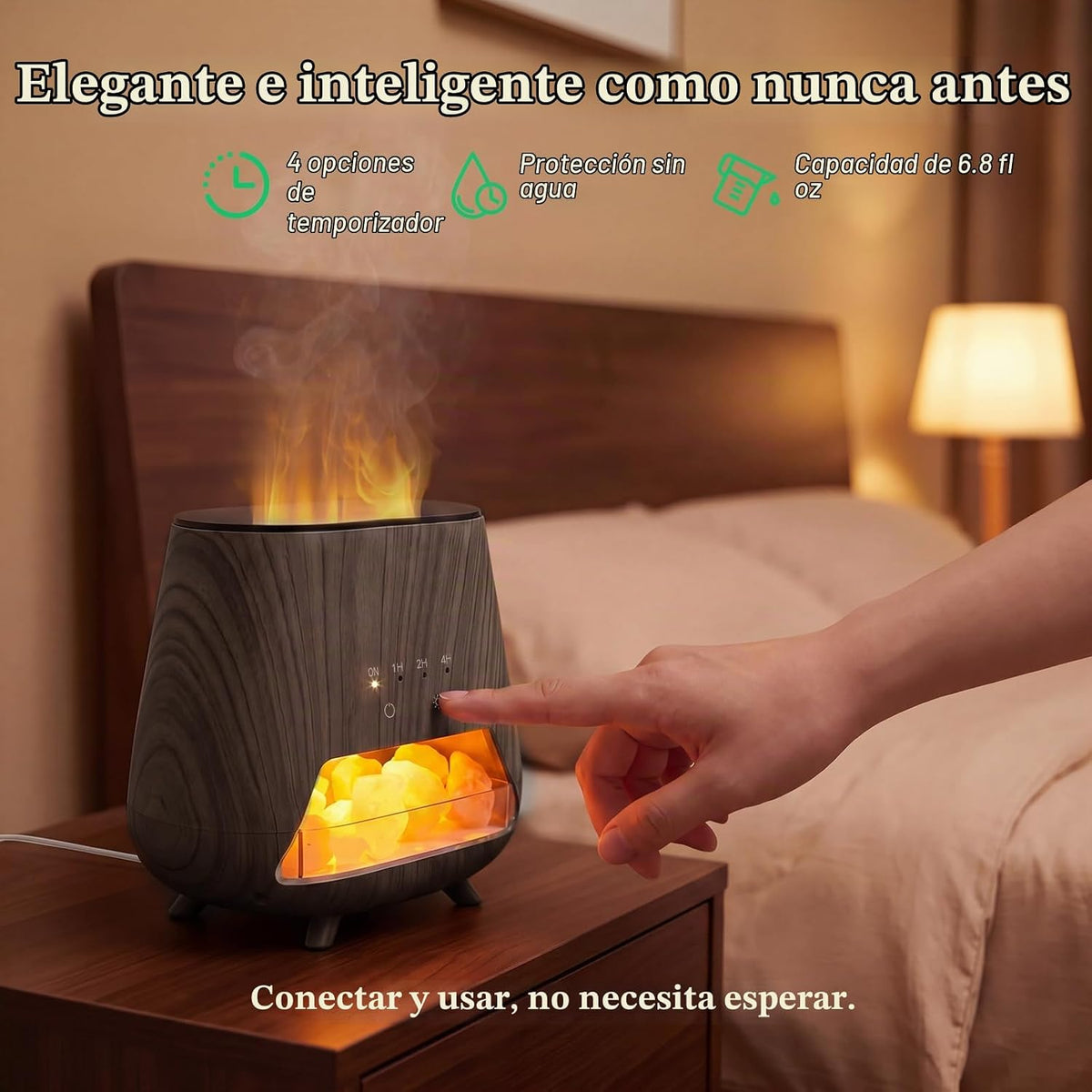 OUWEDW Difusor de aceite esencial para el hogar, difusor de aromate...
