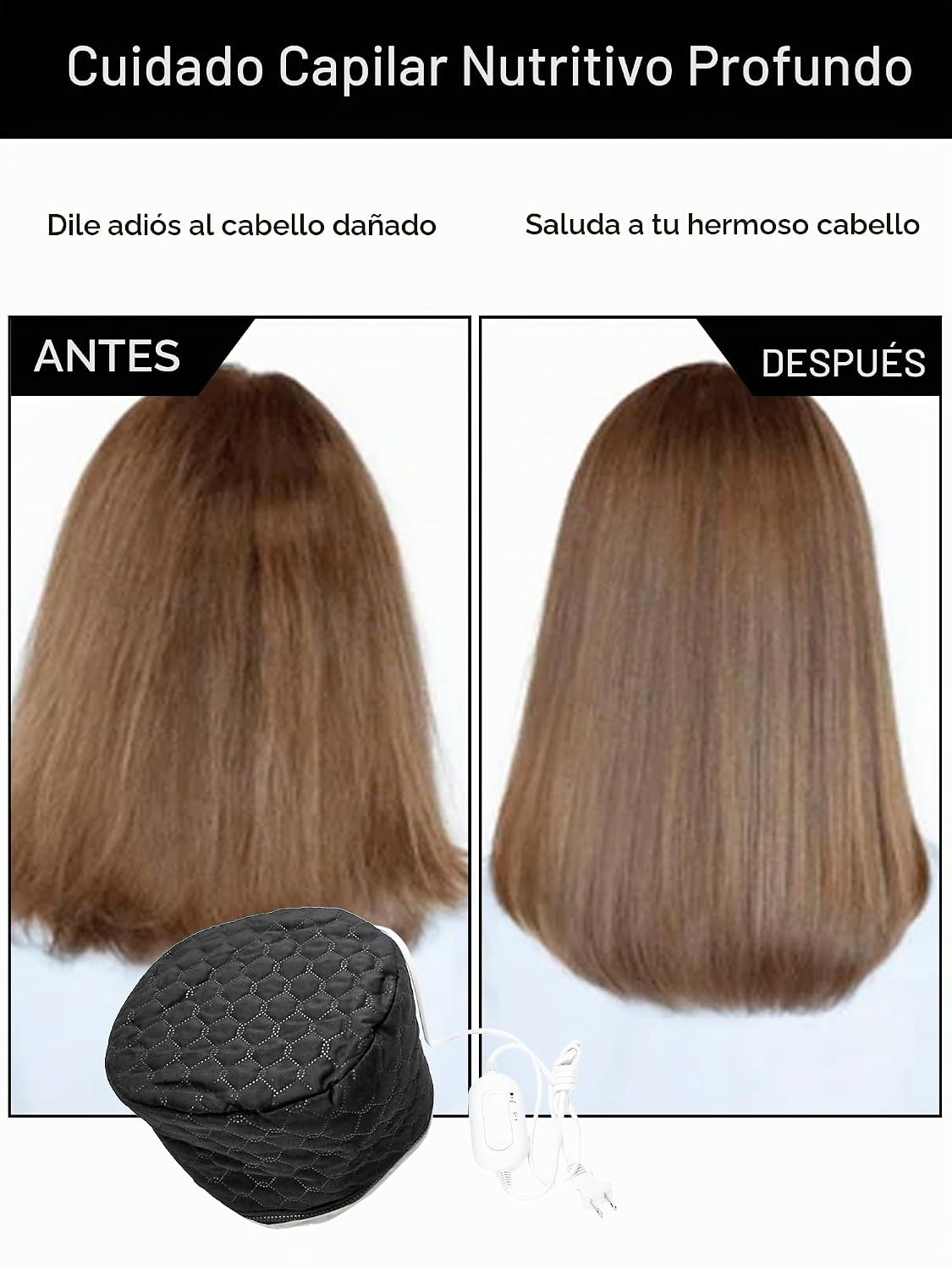 Watris Veiyi Tapa térmica para vaporizador de cabello, control de |...