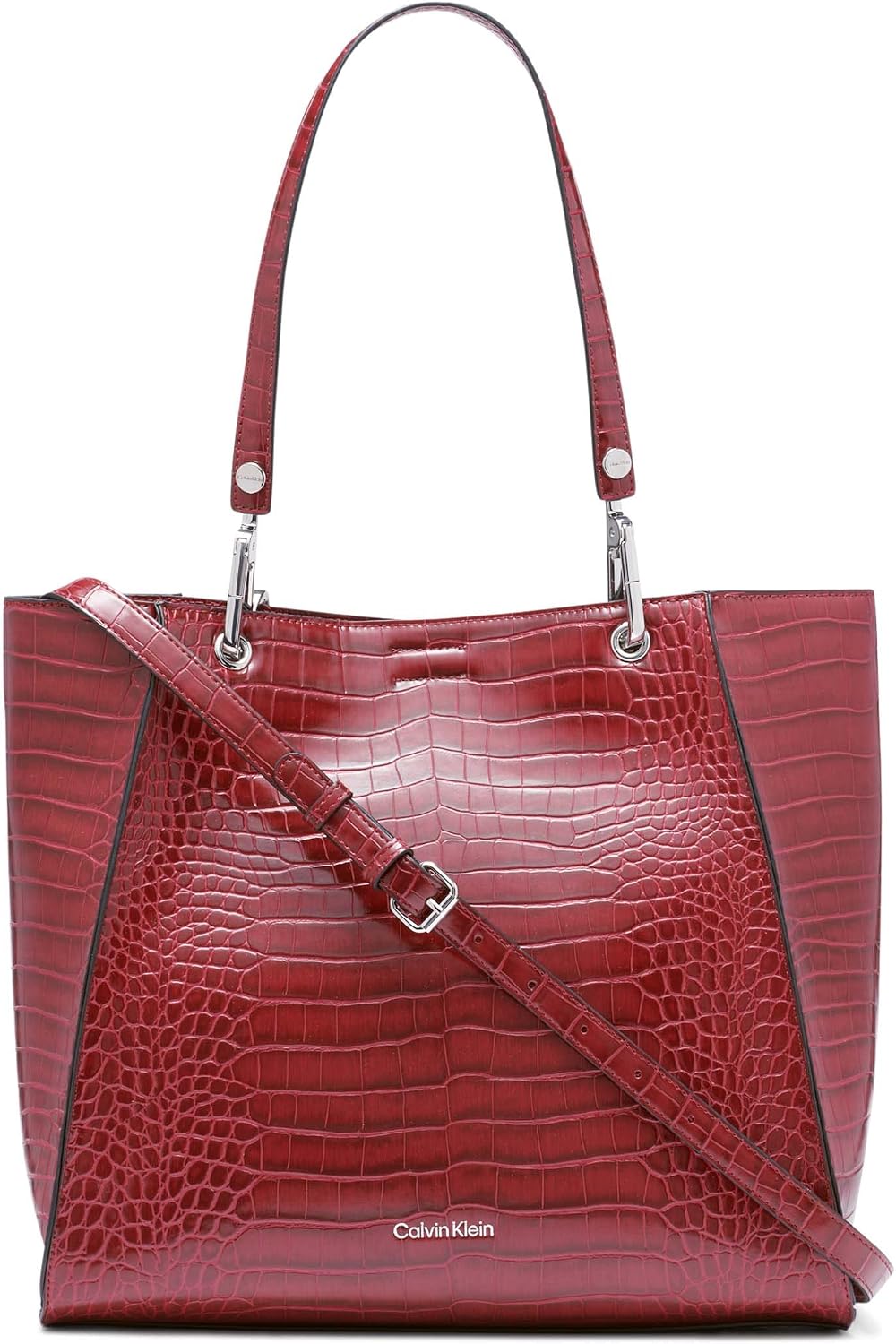 Calvin Klein Bolso Tote Reyna North\/South para mujer | Vegan Leath...
