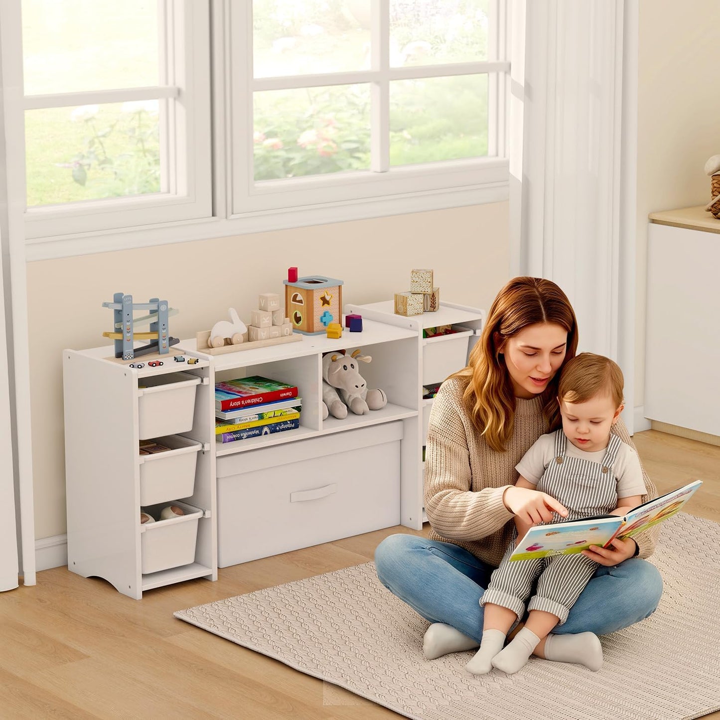 MallBest Estantería Montessori para Niños - 100% Madera de Pino Mac...