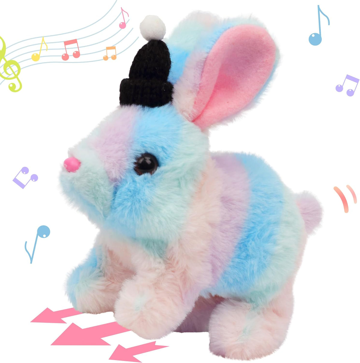 Hopearl - Juguete electrónico interactivo de peluche, con sonidos y...