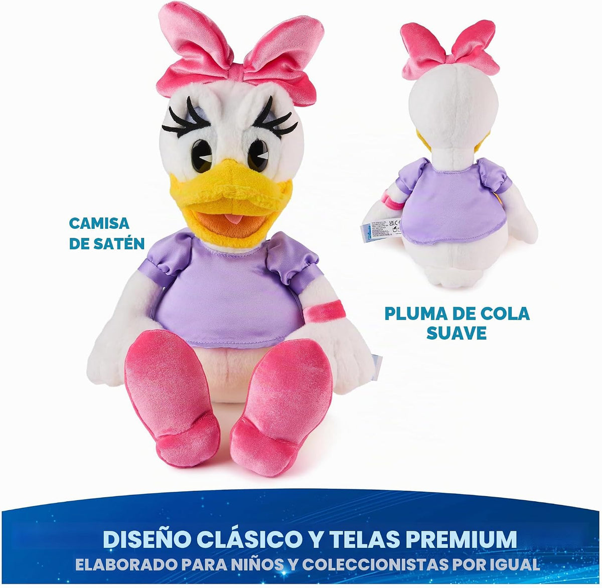 GUND Disney - Peluche oficial de Daisy Duck de 14 pulgadas para may...