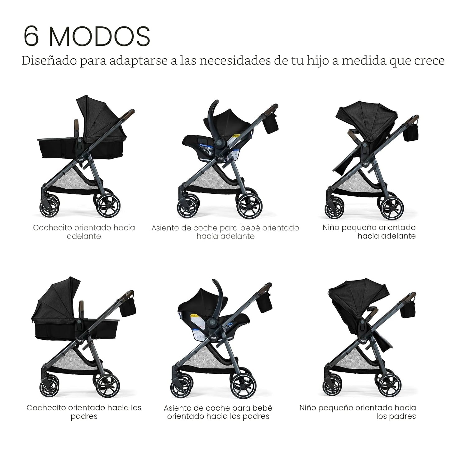 Britax Sistema de viaje Phases con asiento infantil Arbor \u2014 Ra...