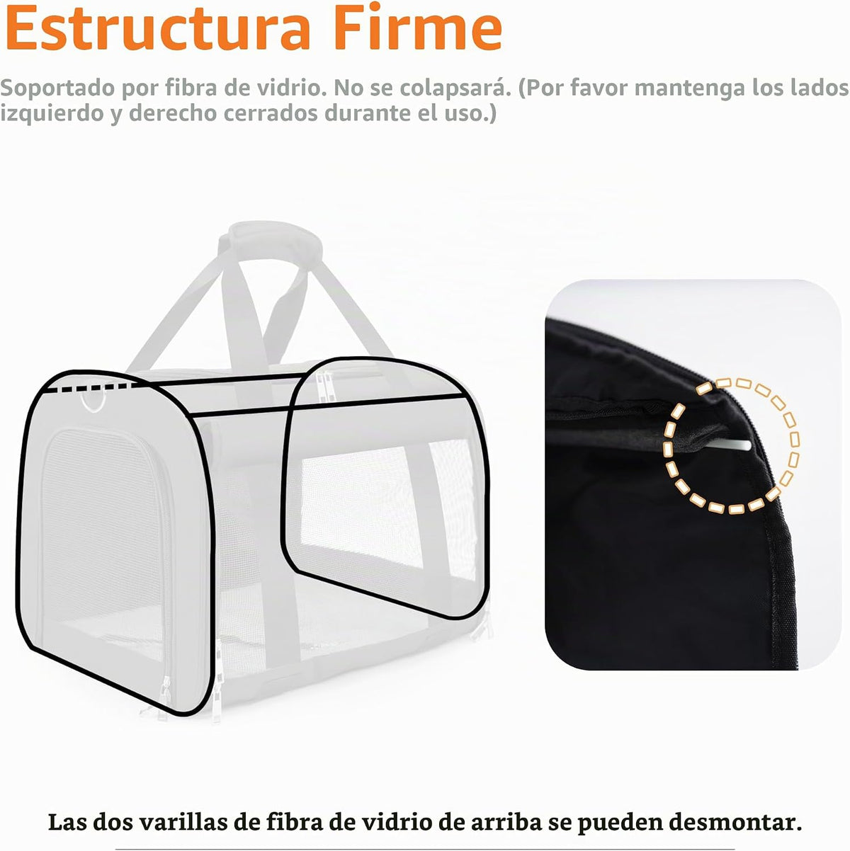 TWDEPART Mochila transportadora para gatos, multifuncional, firme y...