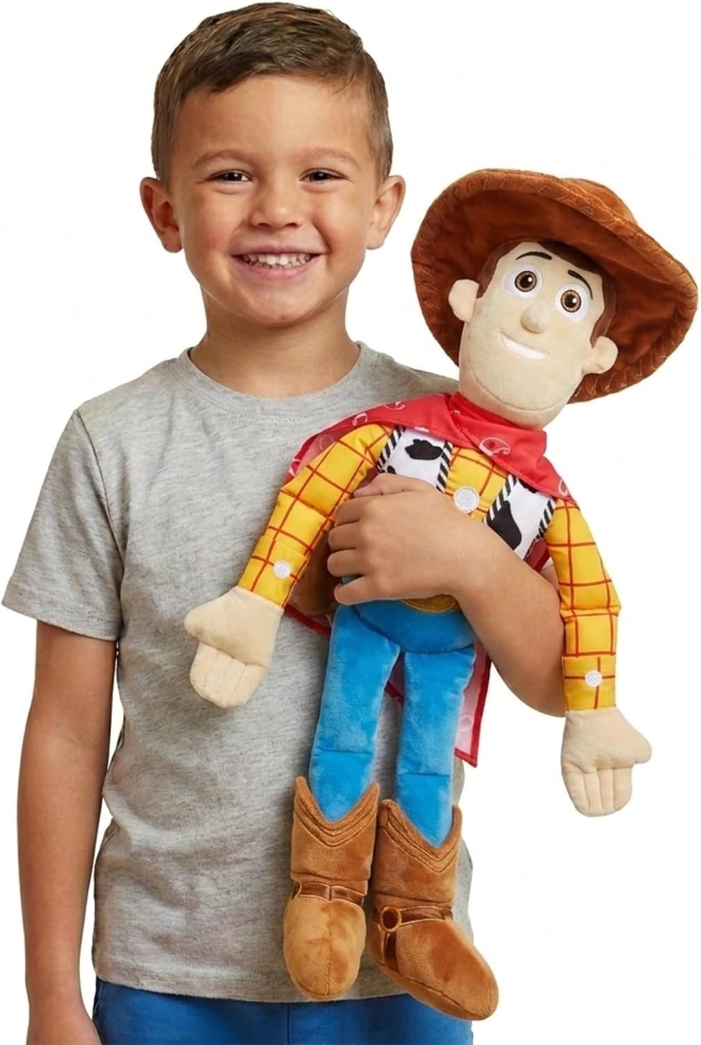 Jay Franco Toy Story - Almohada de felpa grande ultrasuave y acoged...