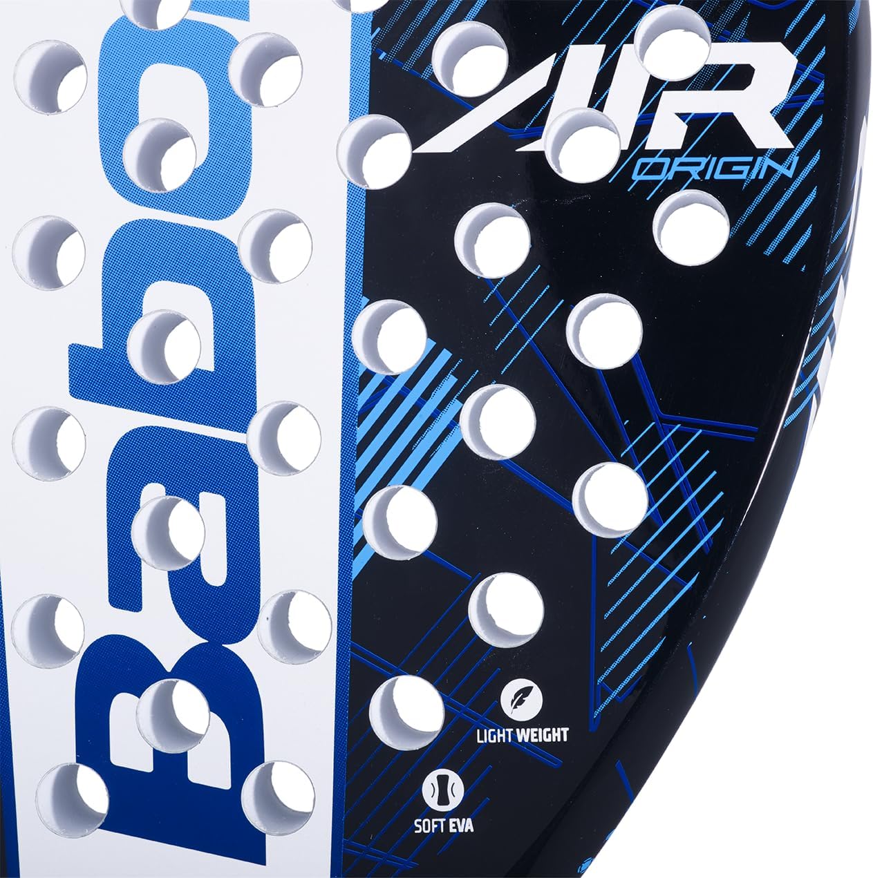 Babolat Air Origin - Pala de pádel (negro\/azul)