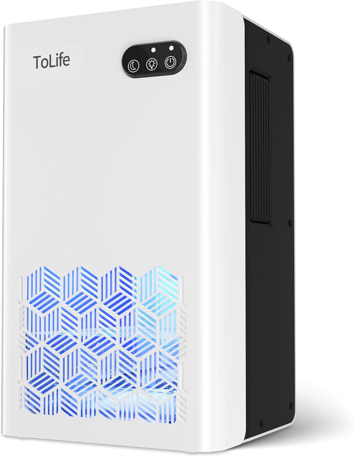 ToLife Deshumidificador para el dormitorio del hogar, 1000 pies cua...