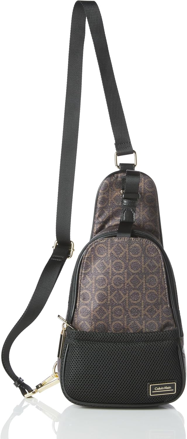 Calvin Klein Jessie Mochila organizacional, marrón\/caqui\/negro, t...