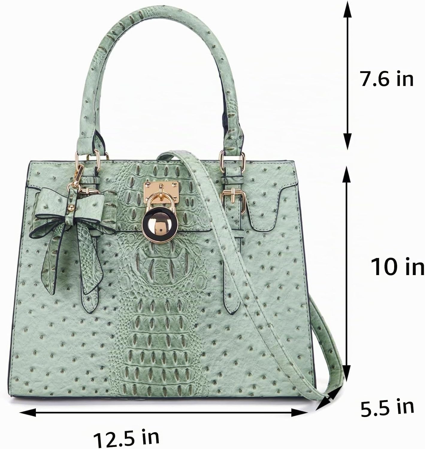 Qiyuer - Bolsos y carteras para mujer, juego de damas con asa super...