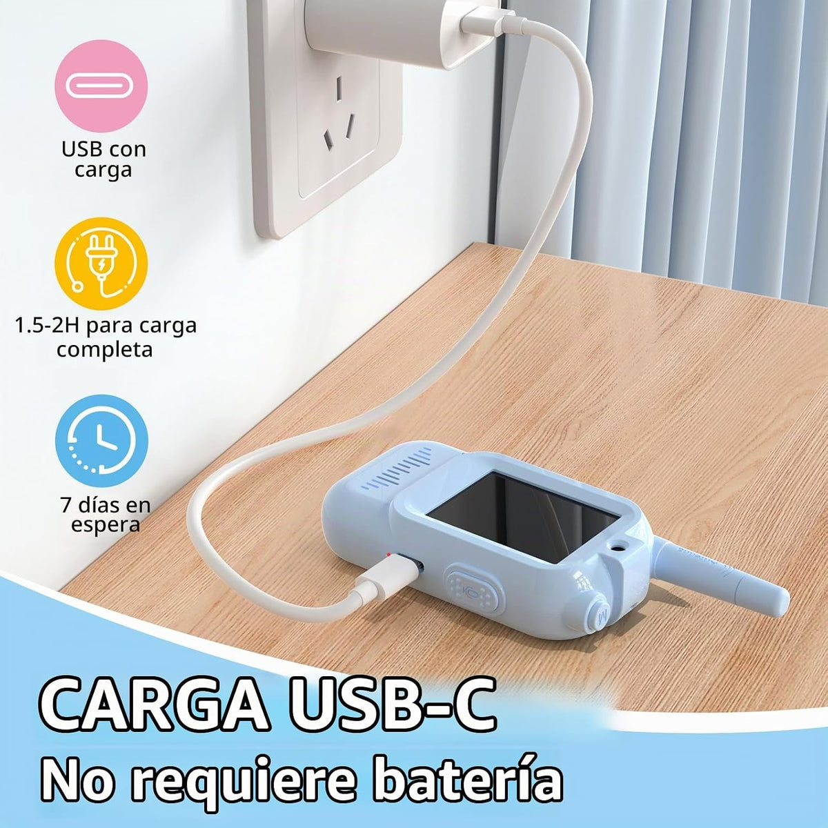 Walkie Talkies de video para niños de BlueFire \u2013 Radios de jug...