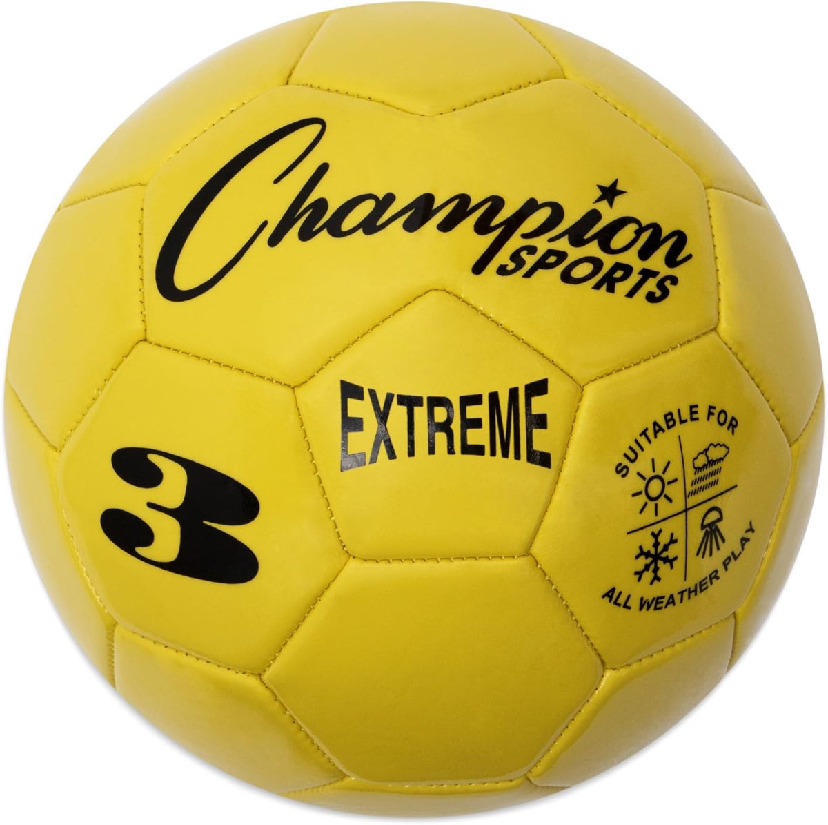 Champion Sports Extreme Series - Balón de fútbol \u2013 Tamaños 3,...
