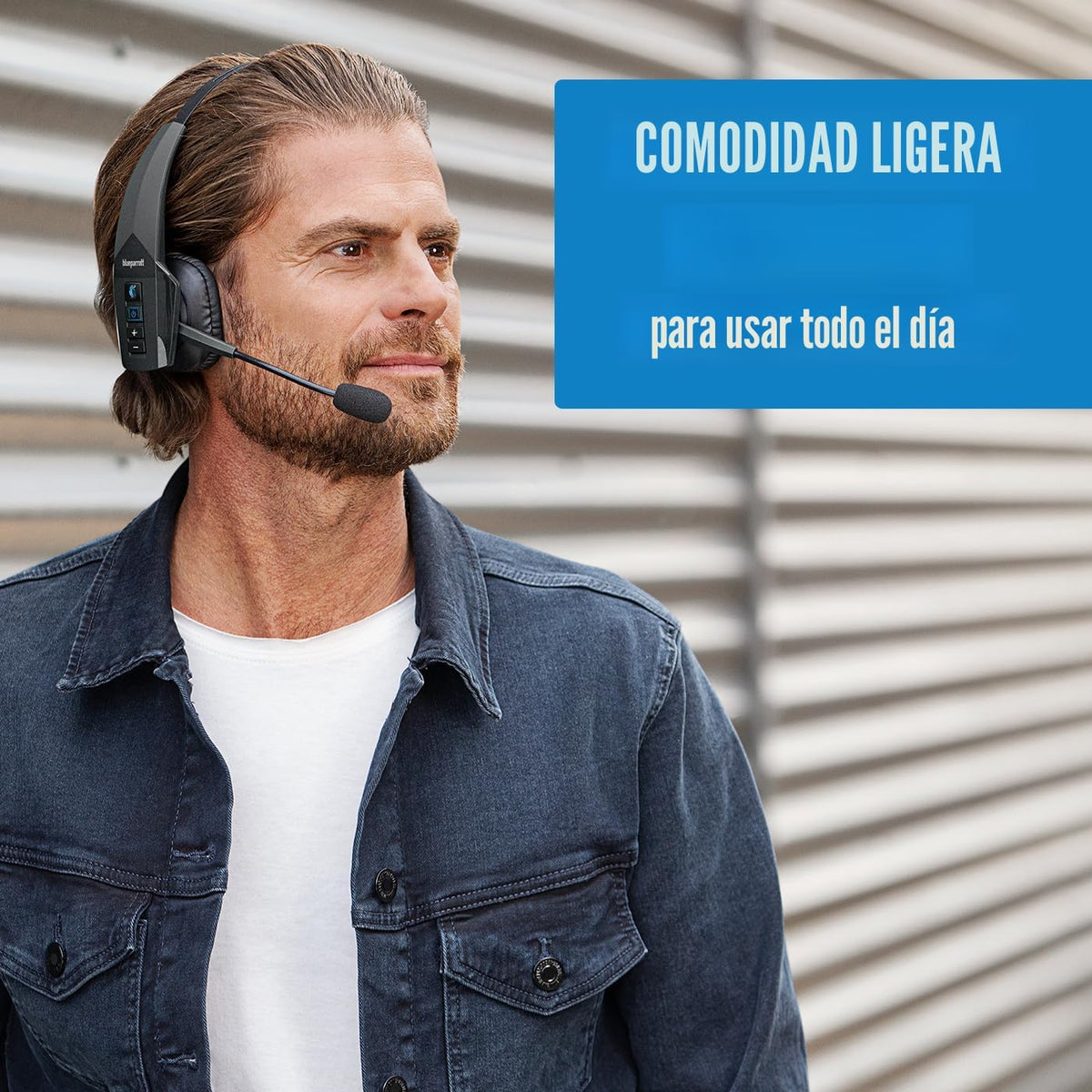 BlueParrott Auriculares Bluetooth B350-XT | Auriculares con 96% de...