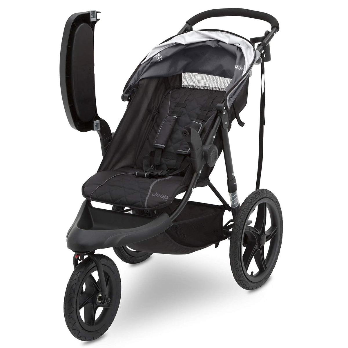 Cochecito de jogging clásico Jeep por Delta Children, gris