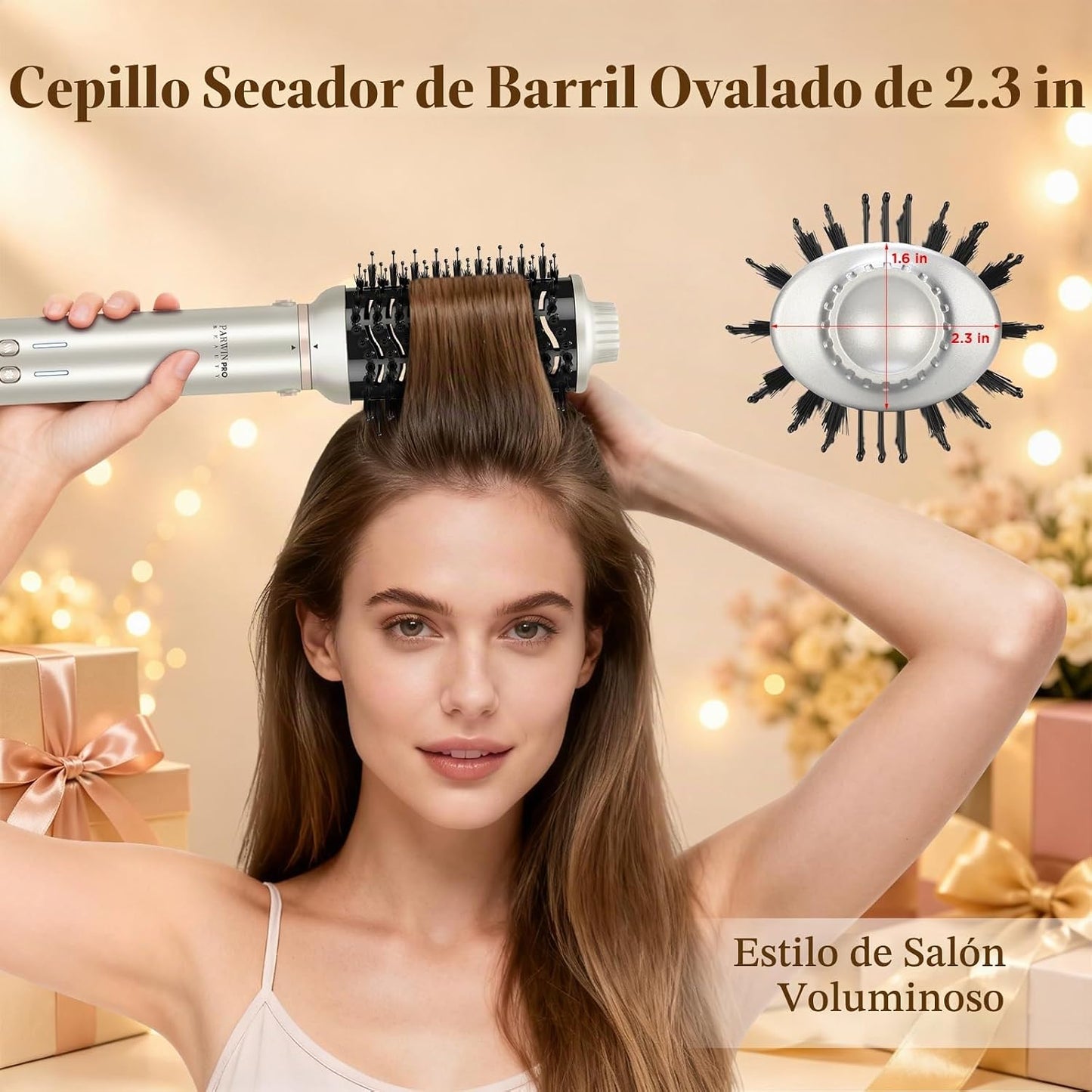 MaxAir 2.0 7 en 1 Juego de cepillos secador de pelo de doble voltaj...