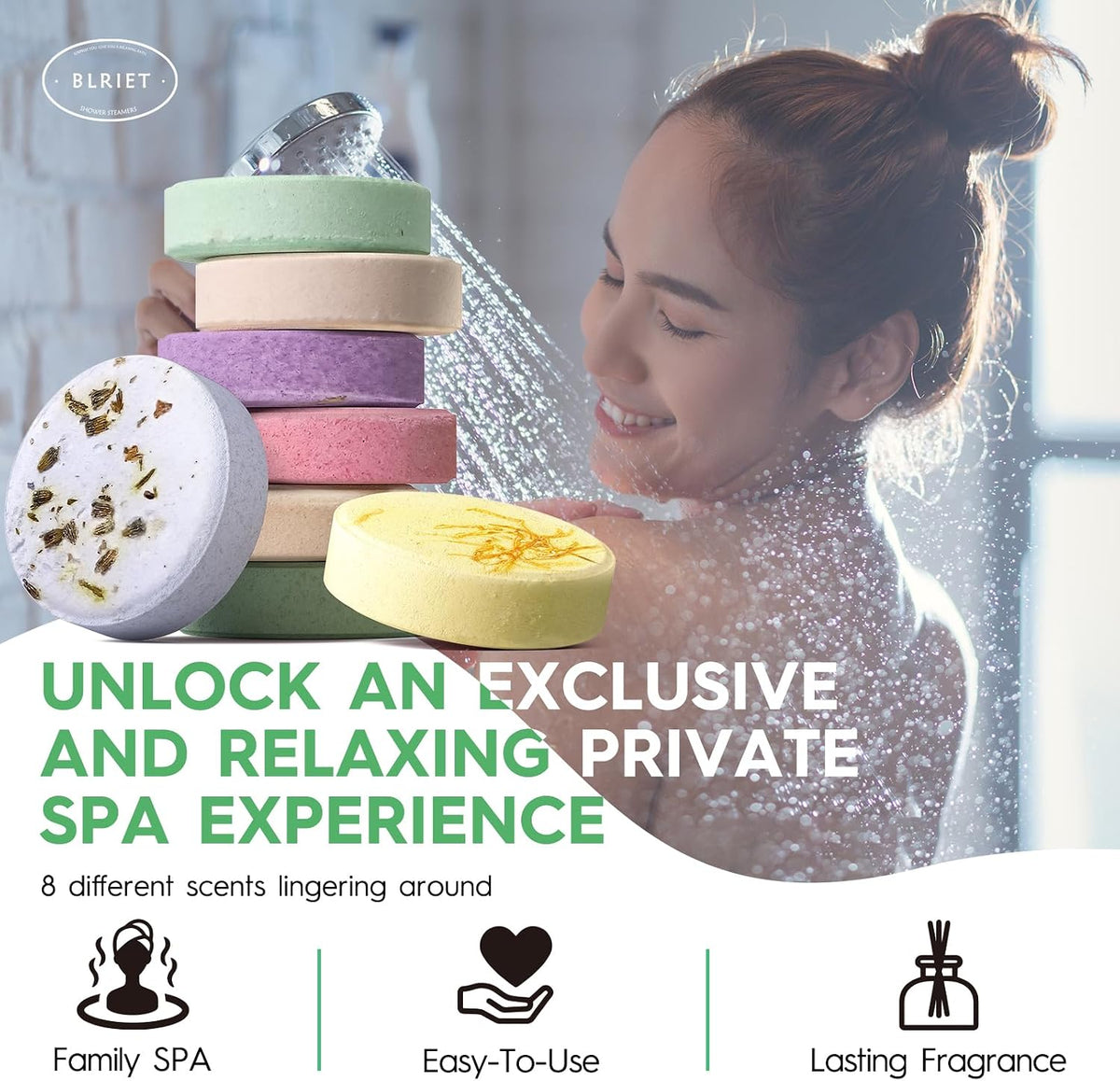 Vaporizadores de ducha, aromaterapia, regalos de spa para mujeres,...