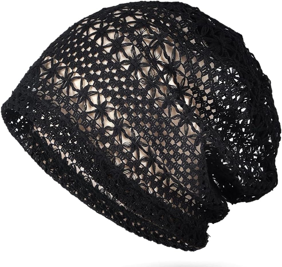 XYIYI Gorros de quimioterapia para mujeres, sombreros de algodón ho...