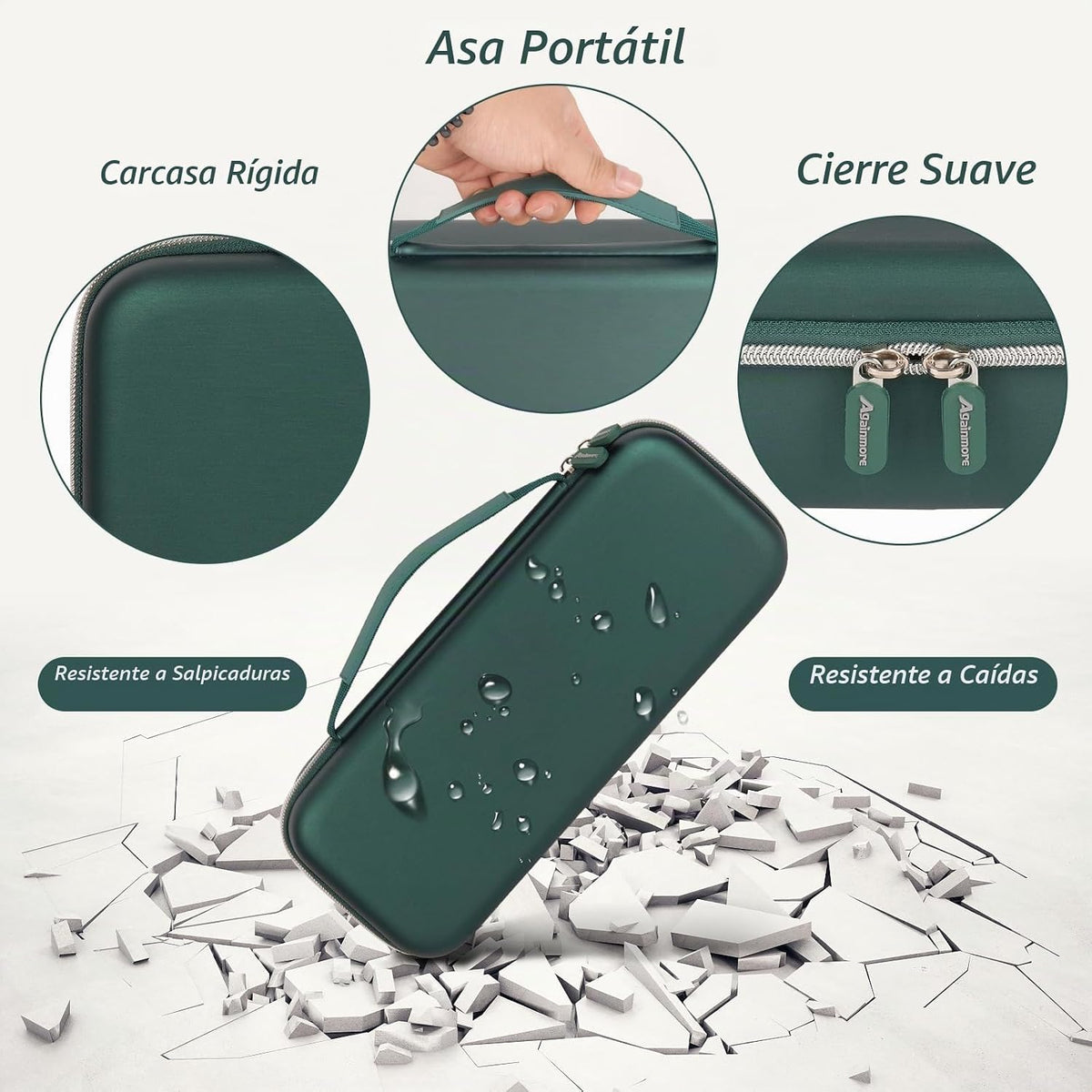 Againmore Estuche para plancha de vapor compatible con Jack &amp; R...