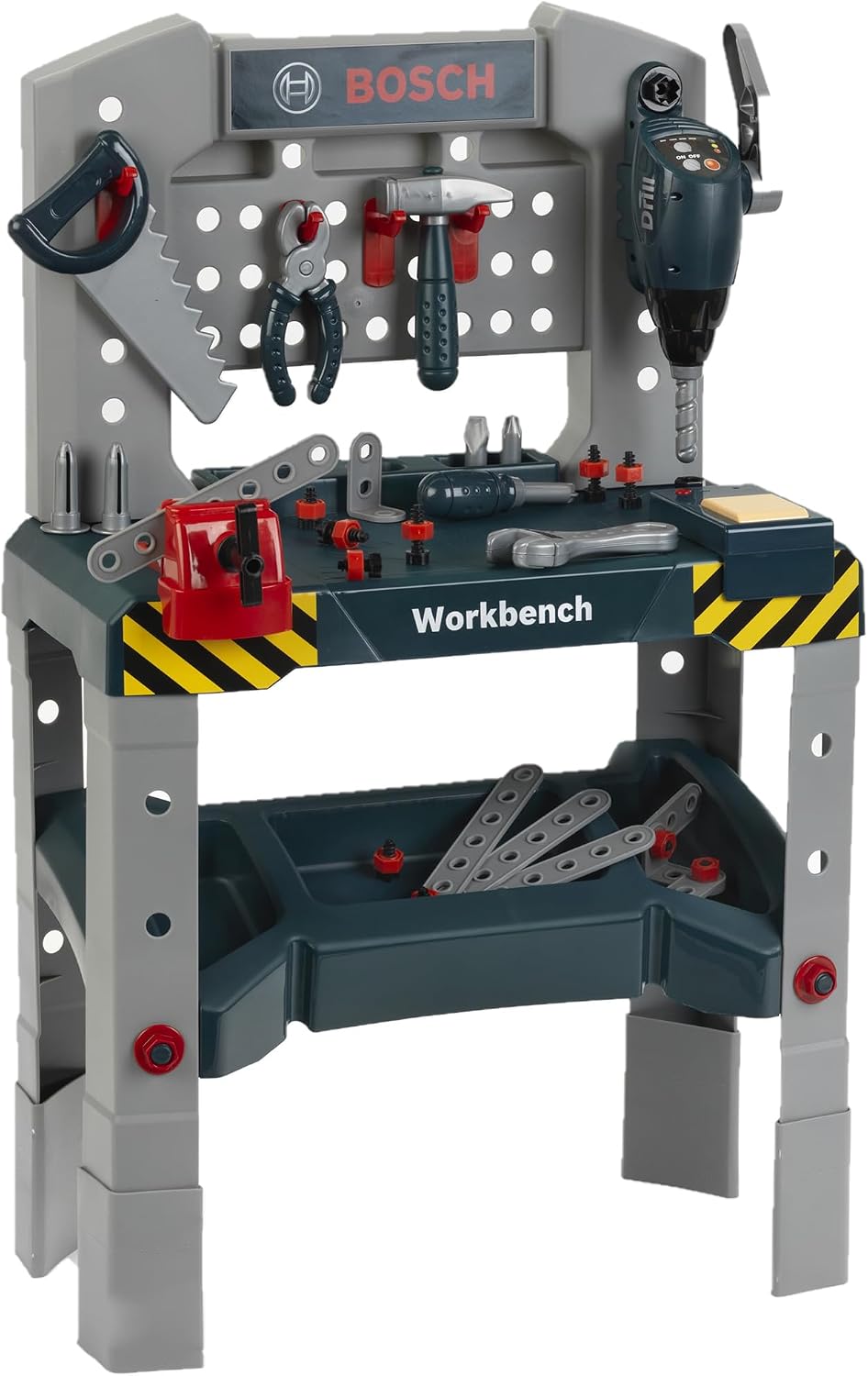 Klein - Banco de trabajo de juguete de altura ajustable Bosch con s...