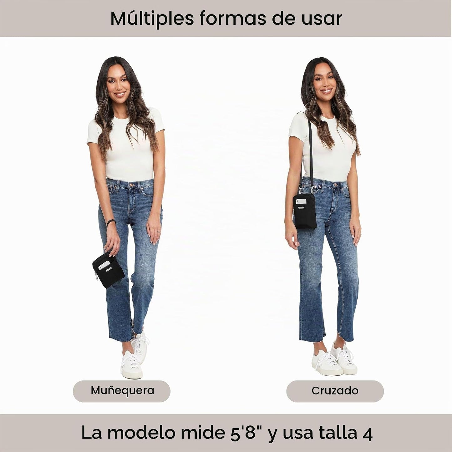 Baggallini La Nueva Colección Clásica Lleva Dos RFID Bryant Bandolera