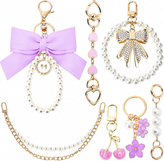 Sylixonae Juego de 7 piezas de accesorios para monedero con extenso...