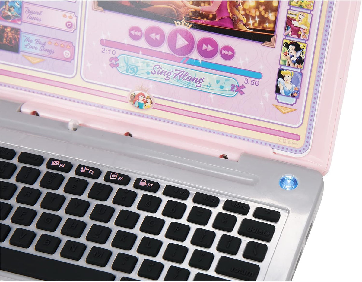 Colección de estilo de princesas de Disney Laptop de juguete con fr...